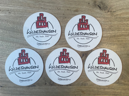 Bierdeckel Wildeshausen (100 Stück)