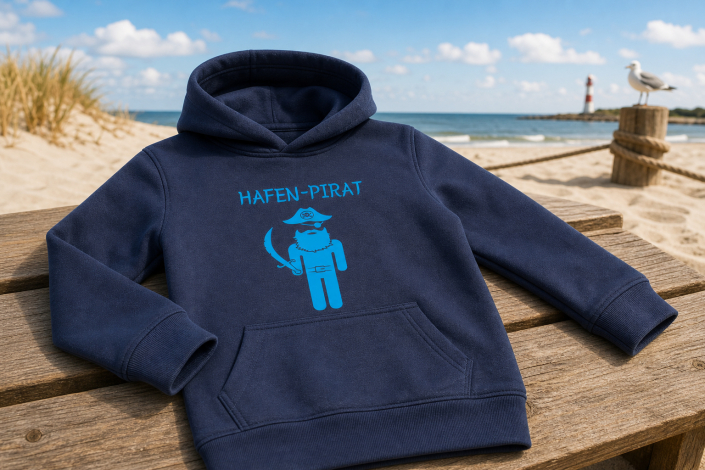 Kinder-Hoodie HAFEN-PIRAT