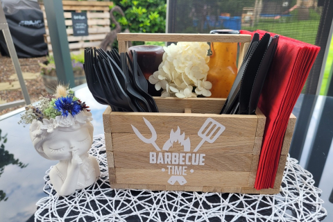 Grill Utensilo Besteckkasten Männerhandtasche