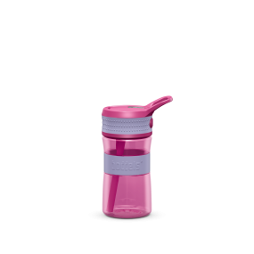 BODDELS Trinkflasche EEN 400ml Lavendelblau/Pink