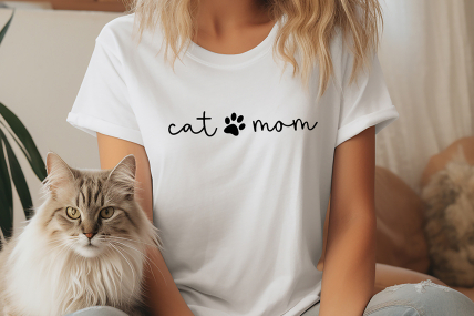 Tshirt "Cat Mom"