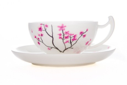 Tasse mit Untere Cherry Blossom 180 ml