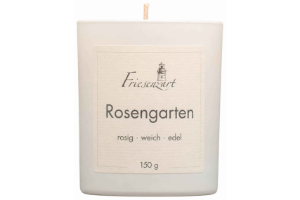 Duftkerze Rosengarten rosig · weich · edel