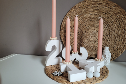 Adventszahlen Weihnachtsdeko
