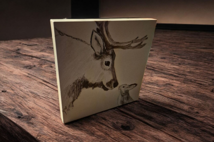 Fotoholzblock 20x20x2cm einseitig