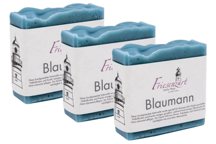 Vorrat am Meer – Blaumann – 3er Set | Kräftige Naturseife im Vorteilspack
