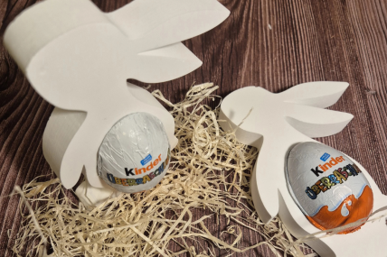 Keramikosterhase für Ü-Ei