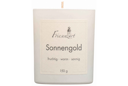 Duftkerze Sonnengold fruchtig · warm · sonnig