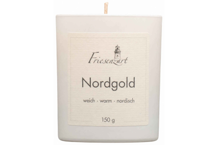 Duftkerze Nordgold weich · warm · nordisch