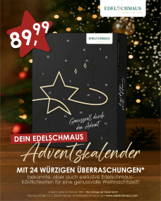 Edelschmaus Adventskalender