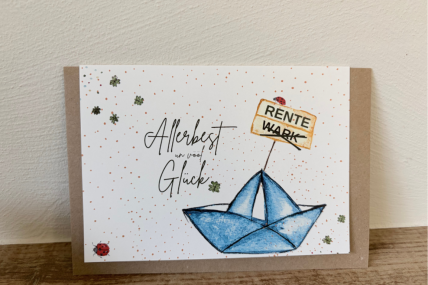 Grußkarte Allerbest un vööf Glück