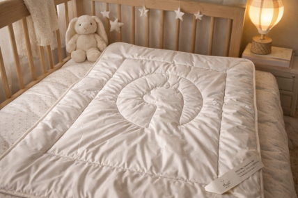 Alpaka Baby-Bettdecke