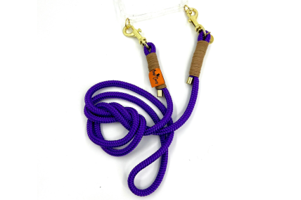 Handykette lila/gold
