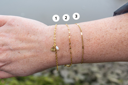 Armband Mix 2 Gold