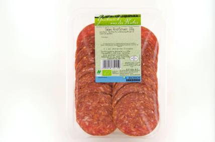 Bio Rindersalami im Aufschnitt 80 g