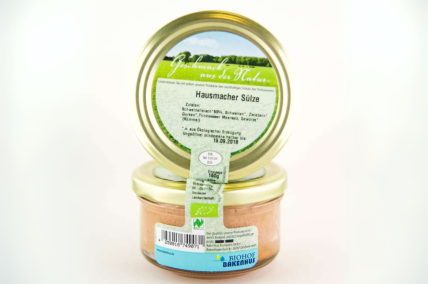 Bio Hausmacher Sülze 160 g im Glas