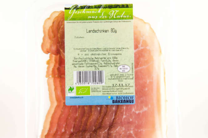 Landschinken luftgetrocknet 80 g