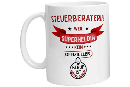 Tasse - Superheldin Steuerberaterin