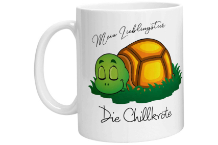 Tasse - Mein Lieblingstier Die Chillkröte