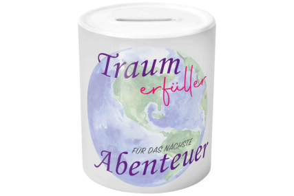 Spardose - Traumerfüller für das nächste Abenteuer