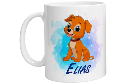 Tasse - Namenstasse Hund (Personalisiert)