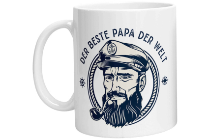 Tasse - Bester Papa der Welt Seemann