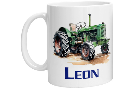 Tasse - Namenstasse Traktor (Personalisiert)