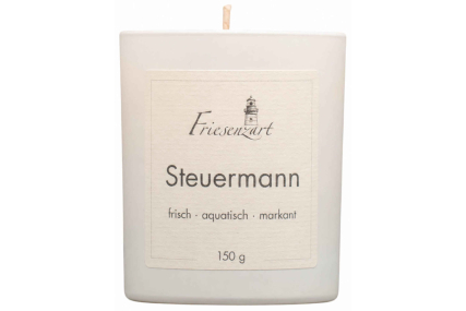 Duftkerze Steuermann frisch · aquatisch · markant