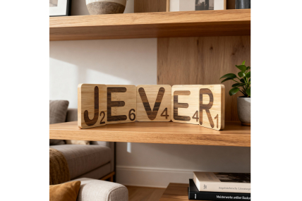 5-teiliges Deko-Set „Jever“ aus Bambus