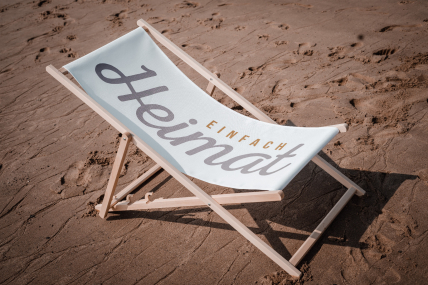 Liegestuhl "einfach Heimat"