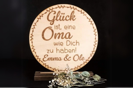 Aufsteller für deine Lieblingsmenschen