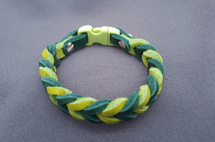 Armband aus Fettleder lime/grün