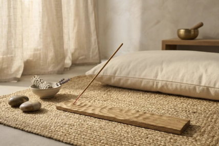 Räucherstäbchenhalter Eiche natur