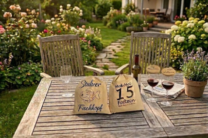 2 Bierdeckel + 1x Mok Mal 15 + 1x Stuhrer Fischkopf