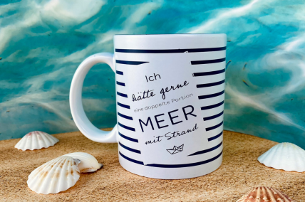 Tasse - Portion Meer