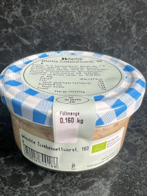 Bio gekochte Zwiebelmettwurst 160g im Glas