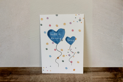 Postkarte hebb di lammig leev