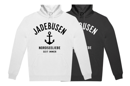 Hoodie Jadebusen – Nordseeliebe seit immer