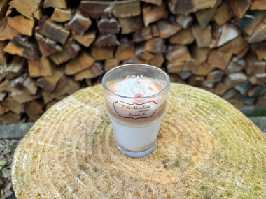 Latte Macchiato Dessertkerze-Klein