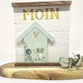 Aufsteller Moin- UNIKAT