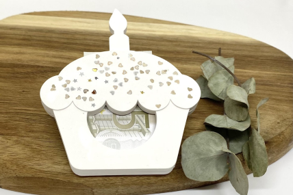 Cupkake für Geldgeschenke