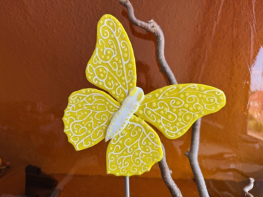 Schmetterling Gelb