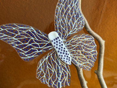 Schmetterling Blau