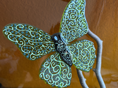Schmetterling Grün