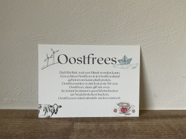 Postkarte Plattdeutsch Oostfrees