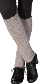 Beinstulpen BIESEN Wollweiß