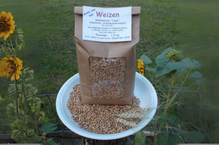 Brot- und Backweizen "Capo" 1 kg ganzes Korn