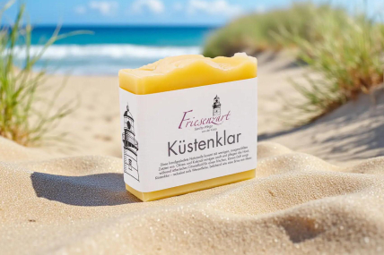 Küstenklar Naturseife – Citronella, klar-zitronig (110 g)