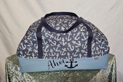 Weekender Blau Ahoi Anker