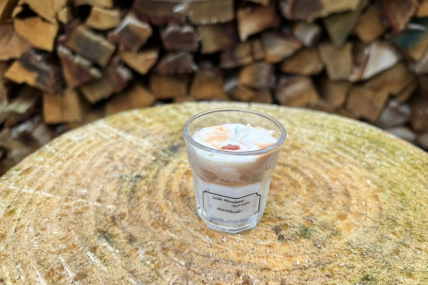 Latte Macchiato Dessertkerze-Mini